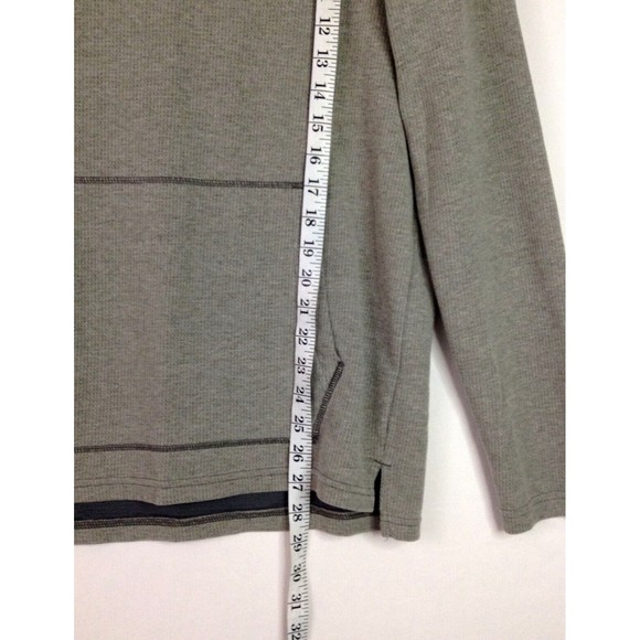 Under Amour Men's Sweater Gray Loose Fit Hoodie Lightweight Pullover Size M - Picture 6 of 9